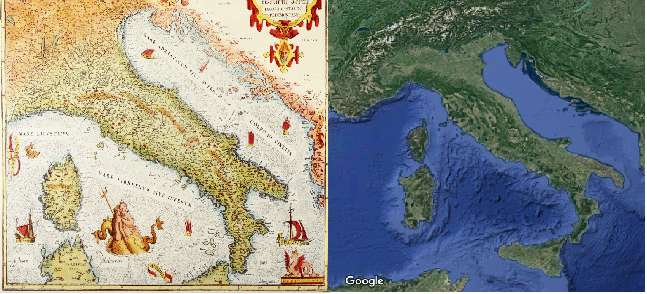 Mappe del mondo e successo
